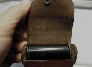 Antique Kodak Vest Pocket Autographic Camera & Case For Repair Shutter 3