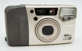 Rare Pentax Iqzoom 115m 35mm Point & Shoot Film Camera &