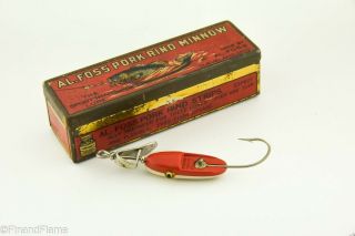 Vintage Al Foss Oriental Wiggler Antique Fishing Lure Lc42
