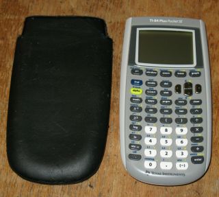 Rare Texas Instruments Ti - 84 Plus Pocket Se Calculator