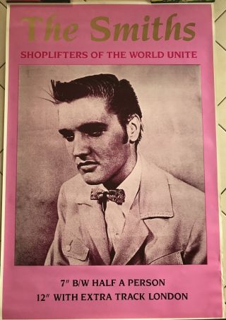 The Smiths - Shoplifter - 100x140cm Rare Poster Rolled