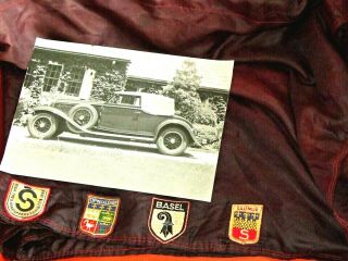 Vintage Car,  Carriage,  Lap Rope,  Silk Weighted Blanket From A 1930 