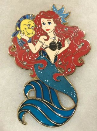 Rare Disney Ariel The Little Mermaid Designer Mermaid Fantasy Pin Le 25 Variant