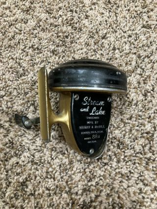 Vintage Stream & Lake Wright & Mcgill Model 88a Spincast Reel Made In Usa
