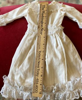Gorgeous Vintage Fancy Dress For French / German Bisque Doll Or Vintage Doll 3