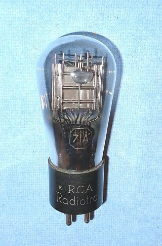 1 RCA Radiotron 71A Vacuum Tube - RARE 1930 ' s Globe Style Audio Triode 2
