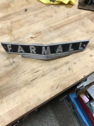 Ihc Farmall M A,  B,  C,  H,  300 Antique Tractor Grill Emblem