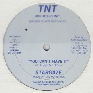Stargaze ‎– You Can 