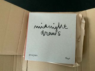 Edgar Plans Midnight Draws Book Signed And Numbered Limited Rare