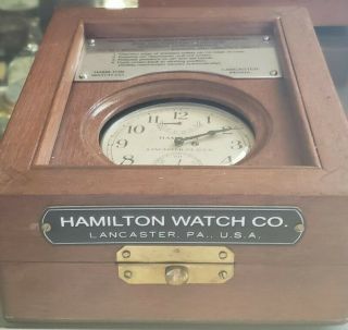 Rare Hamilton Model 22 Chronometer Army Issued 2