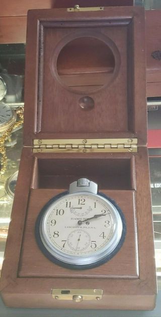 Rare Hamilton Model 22 Chronometer Army Issued 4