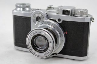 rare Zeiss Ikon Nettax 538/24,  analogue 35mm camera,  lens Jena Tessar 2,  8 50mm 4