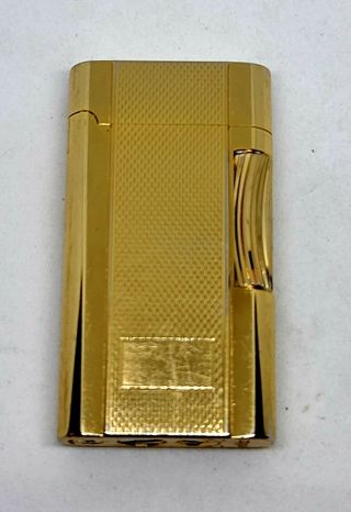 Vintage & Rare Zippo Contempo Butane Lighter Gold Plated Sparks