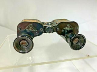 Rare Antique C P Goerz Berlin 3 1/3 X Fago Trieder Binocle Binoculars