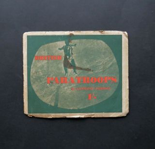 Rare Ww2 Book – ‘british Paratroops’ By Lawrence Fairhall.  C.  1943