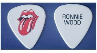 Rare Rolling Stones Ronnie Wood " Zip Code " Tour Guitar Pick