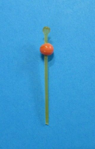 Vintage Barbie In Japan 0821 - Orange Ball On Stick - Hair Ornament