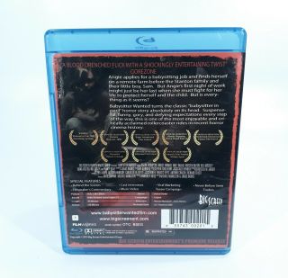 Babysitter Wanted Blu - ray Disc 2010 Big Screen Rare OOP 2