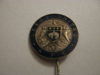 Rare Old Leeds United Football Club Enamel Stick Pin Badge By T.  Murray