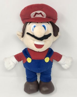Vintage 1997 Talking Mario Plush Nintendo Rare