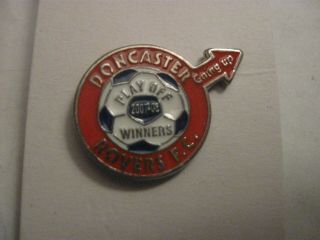 Rare Old 2008 Doncaster Rovers Football Club Metal Press Pin Badge