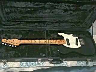 Rare G&l Asat Special Usa Electric Guitar 1994 Tuxedo Black Leo Fender W/hsc