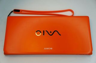 Sony Vaio P Orange (P115K/G),  Case.  Extra Rare Model 2