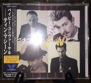 Tin Machine (david Bowie) - Baby Universal Ep Japan Cd W/obi Vicp - 15012 Very Rare