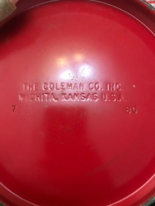 Coleman 206 vintage Kerosene Lantern VERY RARE 6