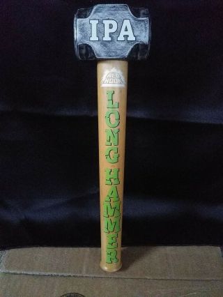 Red Hook Long Hammer Ipa Figural Beer Tap Handle Rare
