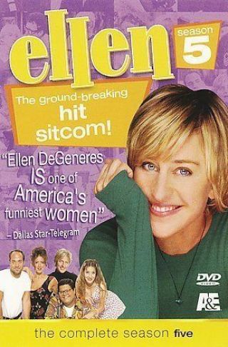 Ellen - The Complete Season Five (dvd,  3 Disc) Rare Oop