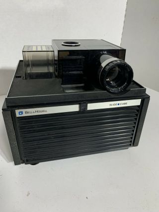 Vintage Antique Bell & Howell 35mm Slide Projector Cube Model Af70 - Read Descript