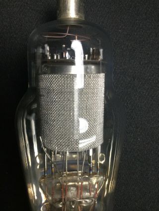 WESTERN ELECTRIC 328A ENGRAVED BASE (310A) SMALL PUNCH RARE VACUUM TUBE 1.  8621 2
