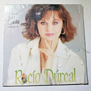 Rocio Durcal - Canta A Juan Gabriel Vol 6 - 1984 Mexican Lp Shrink Rare