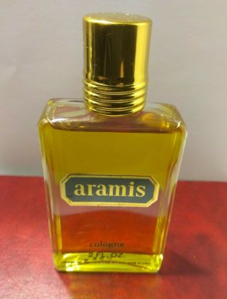 Vintage Aramis Cologne Bottle 2 Fl.  Oz.  Splash