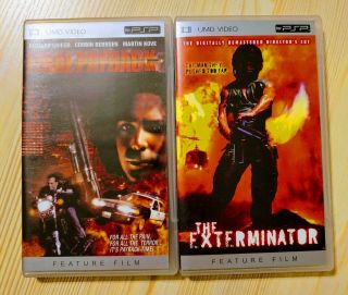 Final Payback & The Exterminator Sony Psp Umd 2005 - Very Rare See Pictures