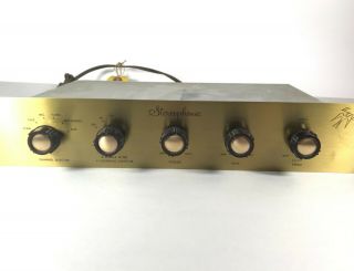 Rare Vintage Fisher 900c 900 - C 30 - C Chassis Tube Stereo Preamplifier 1959