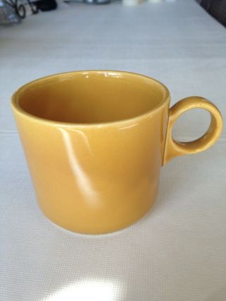 1 1969 Homer Laughlin Ironstone Coffee Mug In Fiesta Antique Gold 3 " T More Avail