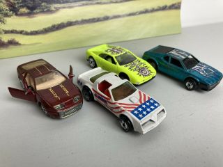 Hot Wheels Rare Vintage Ultra Hots From 1984 - 1990 X 4
