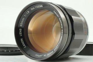 【rare Near Mint】 Canon 85mm F/1.  8 Portrait Lens Leica L Mount Ltm L39 From Japan