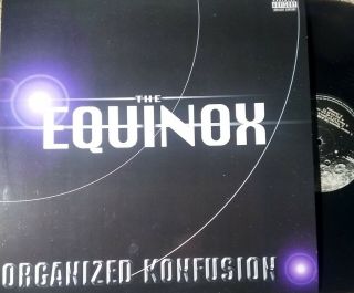 Rare Hip Hop Lp Organized Konfusion The Equinox Vg,