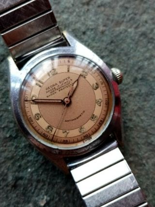 Mens Vintage Swiss Made Keora Watch Spare Or Repairs