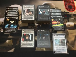 Star Wars Ccg Swccg Death Star Ii Complete Set With Ultra Rares Nm