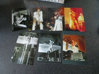 David Bowie - Photos - 1973 Dundee Uk Tour Fan Pics - Ziggy Stardust X 7 Rare
