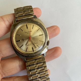 Vintage Lucerne Swiss Made Unbreakable Mens Mainspring Men’s Mechanical Watch