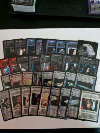 Star Wars Ccg Death Star Ii Complete Set With Ultra Rares Nm