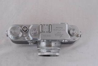 Rare Leica IIIC SM Camera World War II Wartime 391892 with 50mm f/2.  0 Summtar 2