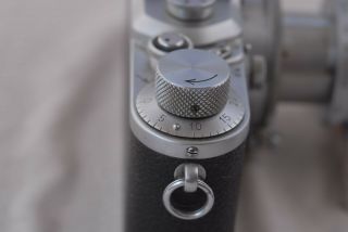 Rare Leica IIIC SM Camera World War II Wartime 391892 with 50mm f/2.  0 Summtar 6