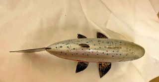 Jerry Matzen Nevis Minnesota Folk Art Fish Decoy 2