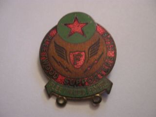 Rare Old Fleetwood Flyers Speedway Club Enamel Brooch Pin Badge